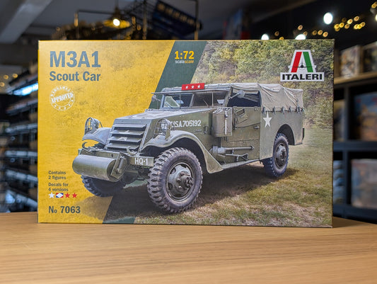 Italeri 1/72 Military - Scout Cars M3 - 7063