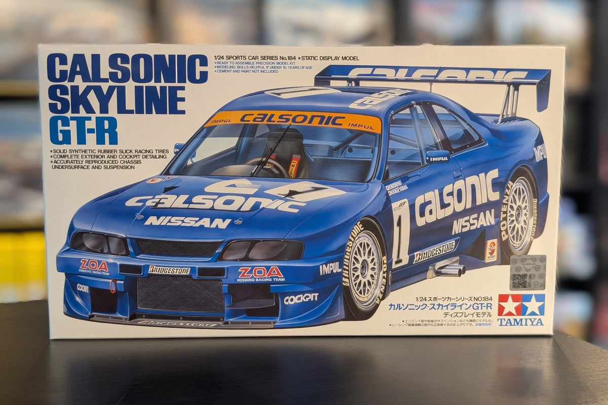 Tamiya 1/24 Cars - Calsonic Skyline GT-R (R33) - 24184