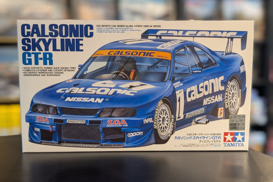 Tamiya 1/24 Cars - Calsonic Skyline GT-R (R33) - 24184