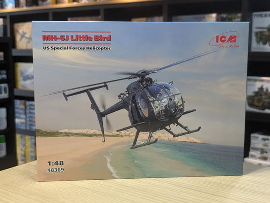 ICM Aircraft 1:48 - MH-6J Little Bird, U.S. Special Forces Helicopter - ICM48369