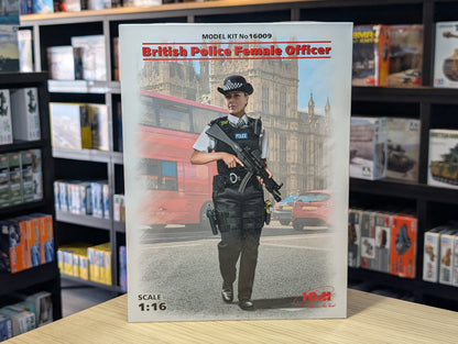 ICM Figures 1:16 - British Police Female Officer 1:16 Figure - ICM16009