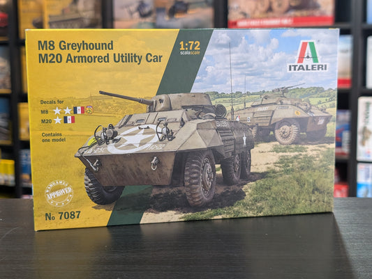 Italeri 1/72 Military - M8 Greyhound / M20 - 7087