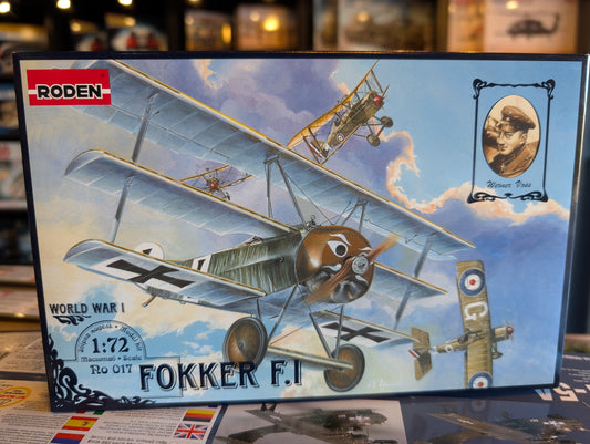 1/72 Roden - German Air Force F.I WWI 1917  Prototype Fighter Aircraft