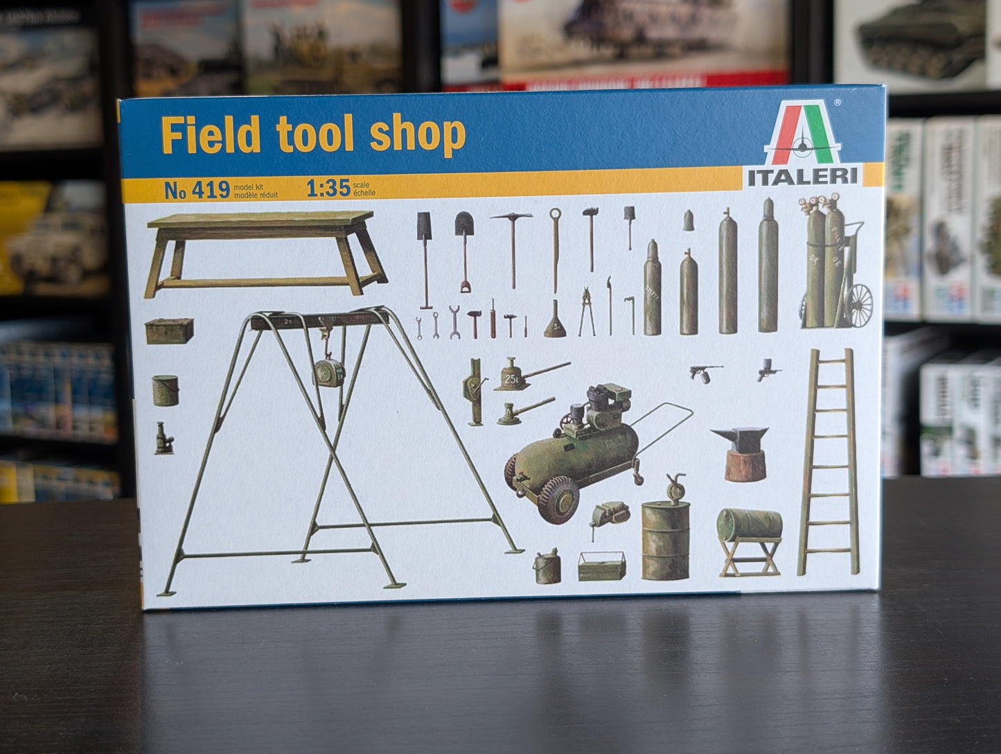Italeri 1/35 Military - Field Tool Shop - 419