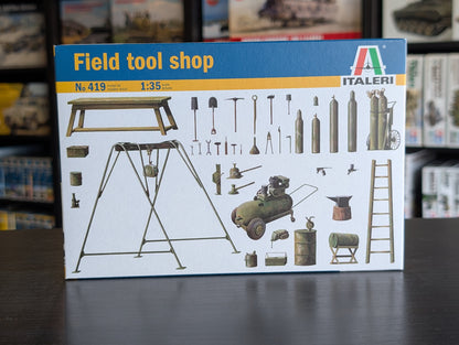 Italeri 1/35 Military - Field Tool Shop - 419