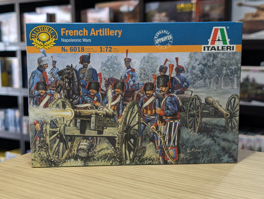 Italeri 1/72 Figures - French Line/Guard Artillery - 6018