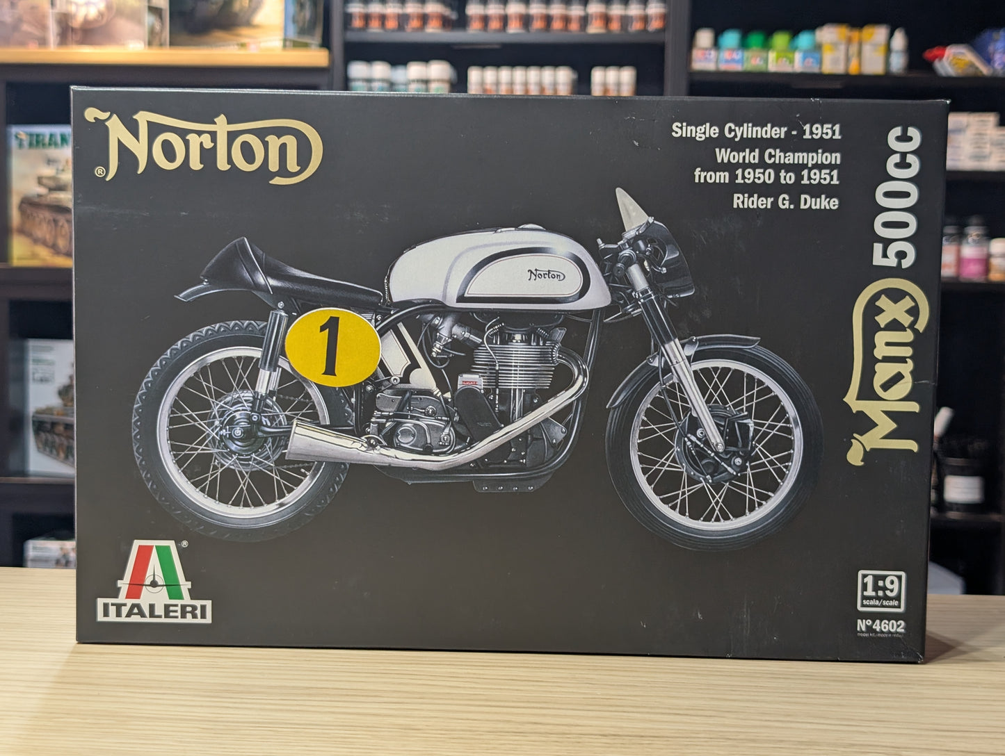 Italeri 1/9 Bikes - Norton Manx - 4602