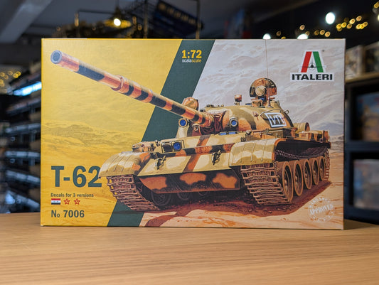 Italeri 1/72 Military - T 62 Russian Tank - 7006