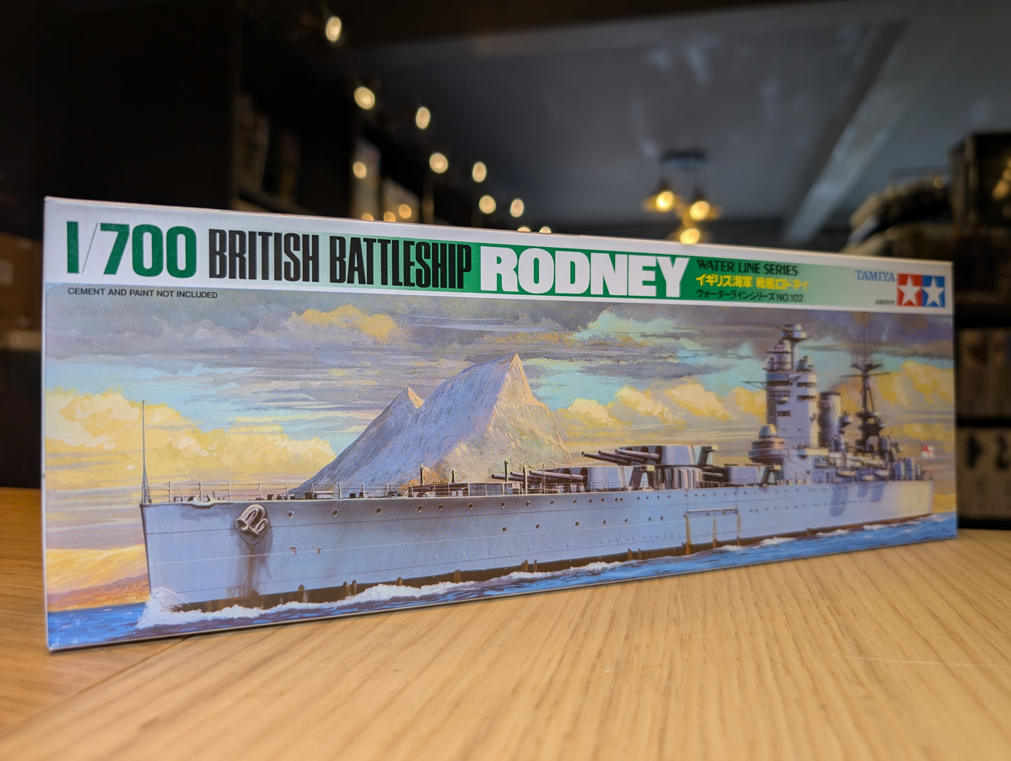 1/700 Tamiya - British Battleship Rodney (Water Line Series) 77502