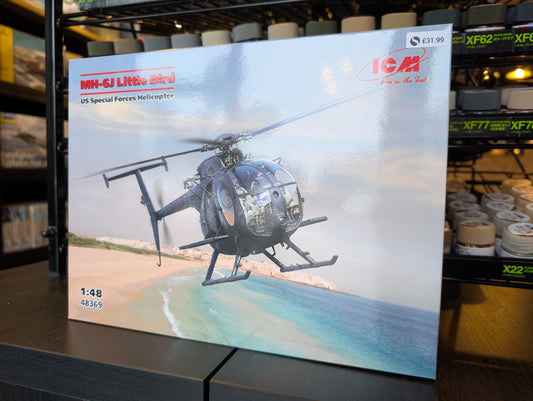 1/48 ICM - MH-6J Little Bird, U.S. Special Forces Helicopter 48369
