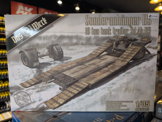 1/35 Das Werk - Sonderanhanger 115 - 10 Ton Tank Trailer Sd.Ah.115