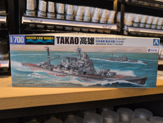 1/700 Aoshima - I.J.N. Heavy Cruiser Takao (1944)