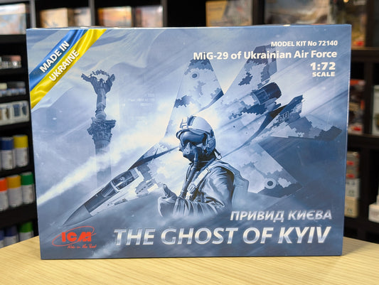 ICM Aircraft 1:72 - The Ghost of Kyiv (MiG-29 of Ukrainian Air Forces) - ICM72140