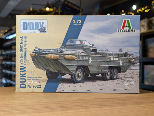 Italeri 1/72 Military - DUKW Amphibious GMC Truck - 7022