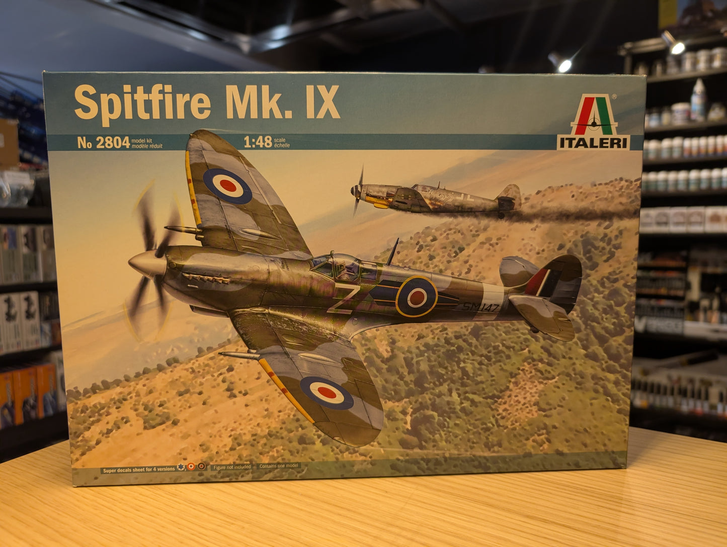 Italeri 1/48 Aircraft - RAF Spitfire Mk.IX - 2804