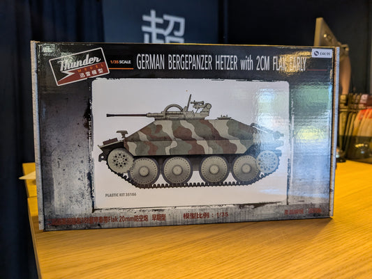 1/35 Thunder Model -  German Bergepanzer Hetzer with 2cm Flak Early