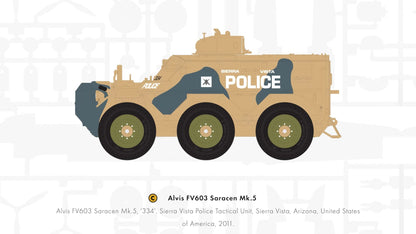 1/35 Airfix - Alvis FV603 Saracen Mk.5 (PRE-ORDER)