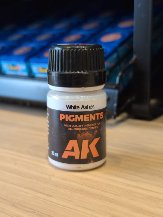 AK Interactive - AK142 White Ashes Pigment 35ml