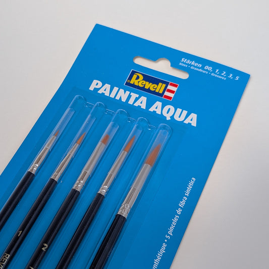 Revell - Aqua Color Brush Set (00/1/2/3/5)