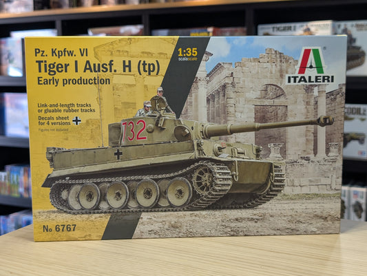 Italeri 1/35 Military - Pz. Kpfw. VI Tiger I Ausf. E (tp) Early Production - 6767