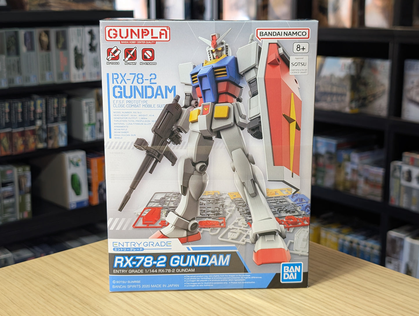 Bandai - EG 1/144 RX-78-2 Gundam (3L) - MK61064