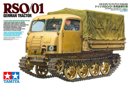 Tamiya 1/35 RSO/01 German Tractor 35394 -- box detail