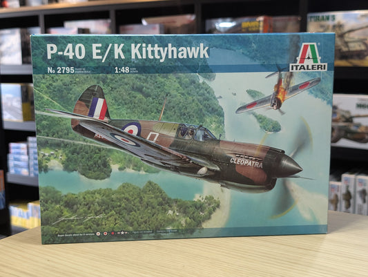 Italeri 1/48 Aircraft - 1/48 RAF P-40E/K Kittyhawk - 2795