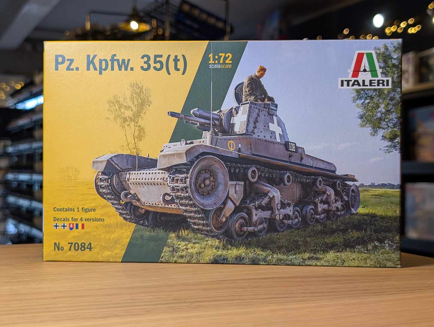 Italeri 1/72 Military - Panzerkampfwagen 35 (T) - 7084