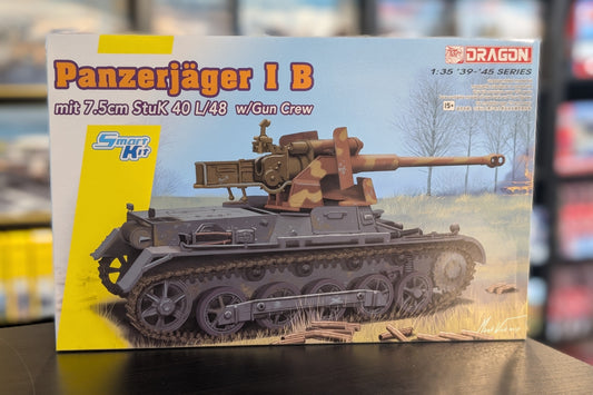 Dragon 1/35 Military - Panzerjager Ib Mit 7.5Cm Stuk 40 L/48 With Gun Crew - D6781