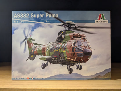 Italeri 1/72 Aircraft - AS332 Super Puma - 91096