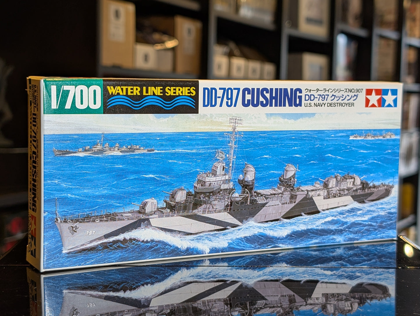 1/700 Tamiya - U.S Navy Destroyer DD-797 Cushing (Water Line Series) 31907