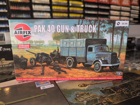 1/76 Airfix - PAK 40 Gun & Truck