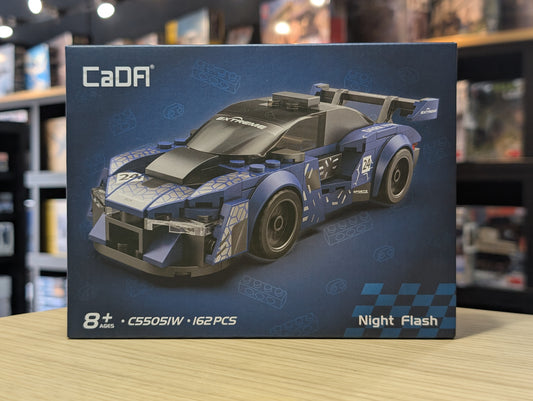 CaDA 1:24 Mini Cars - Night Flash - 162 pcs - C55051W
