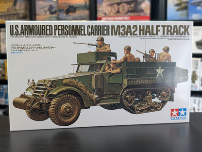 Tamiya 1/35 Military - 1/35 U.S. Armoured Personnel Carrier M3A2 Half-Track - 35070