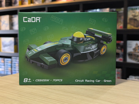CaDA 1:48 Mini Cars - Mini Green Circuit Racing Cars - 70 pcs - C55105W