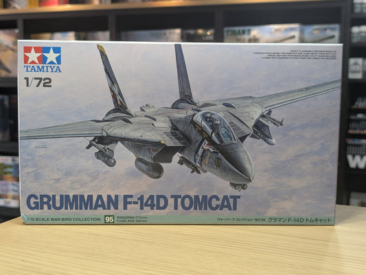 Tamiya 1/72 Aircraft - 1/72 Grumman F-14D Tomcat - 60795