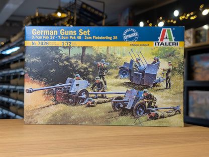 Italeri 1/72 Military - Pak35 + Pak40 + Flack38 - 7026