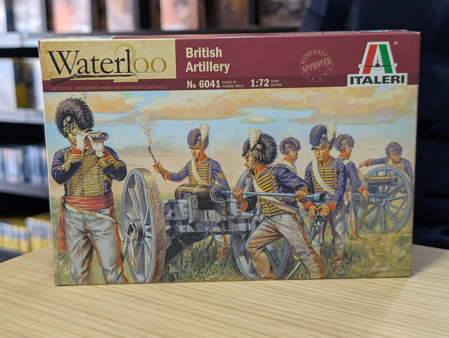 Italeri 1/72 Figures - Napoleonic Wars British Artillery - 6041