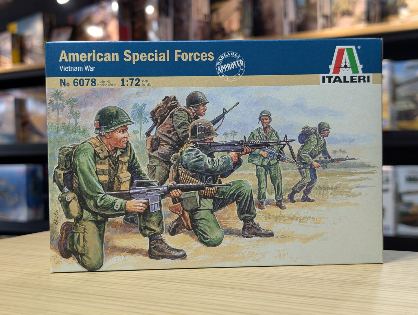 Italeri 1/72 Figures - 1/72 Vietnam War U.S. Special Forces - 6078