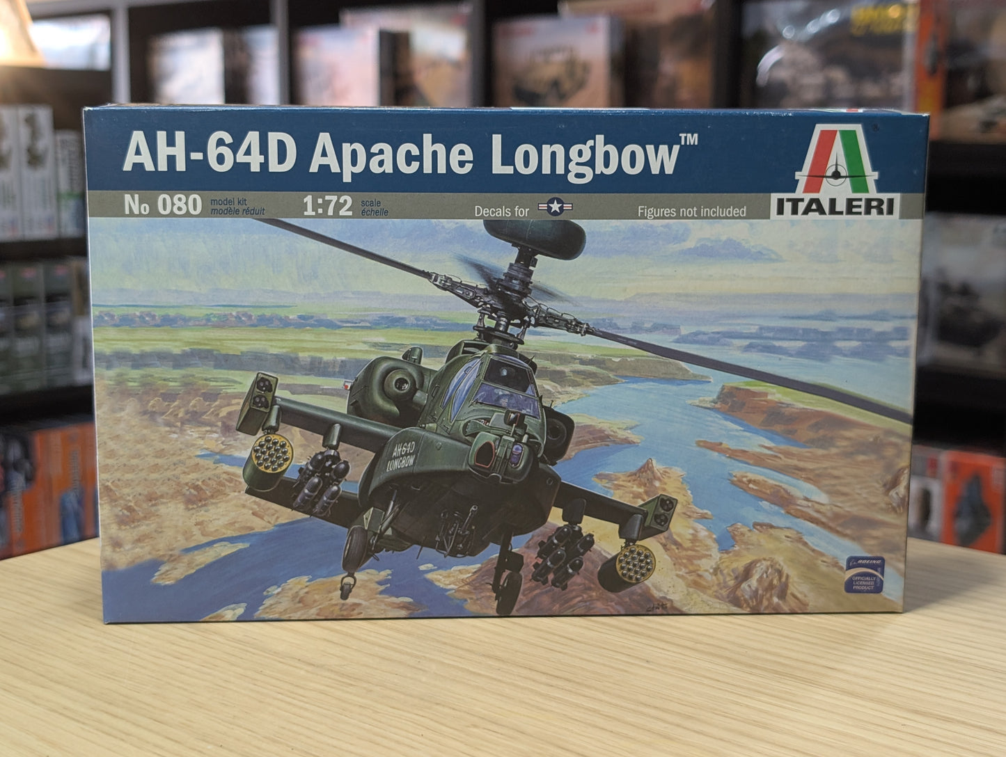 Italeri 1/72 Aircraft - Ah-64 D Longbow Apache - 080