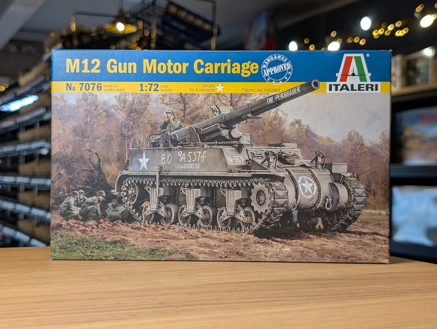 Italeri 1/72 Military - M-12 Gmc - 7076