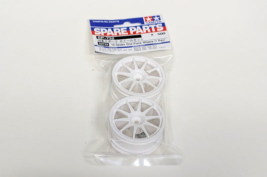 Tamiya R/C Spares - 10-Spoke One-Piece Wheels "2 - 50732