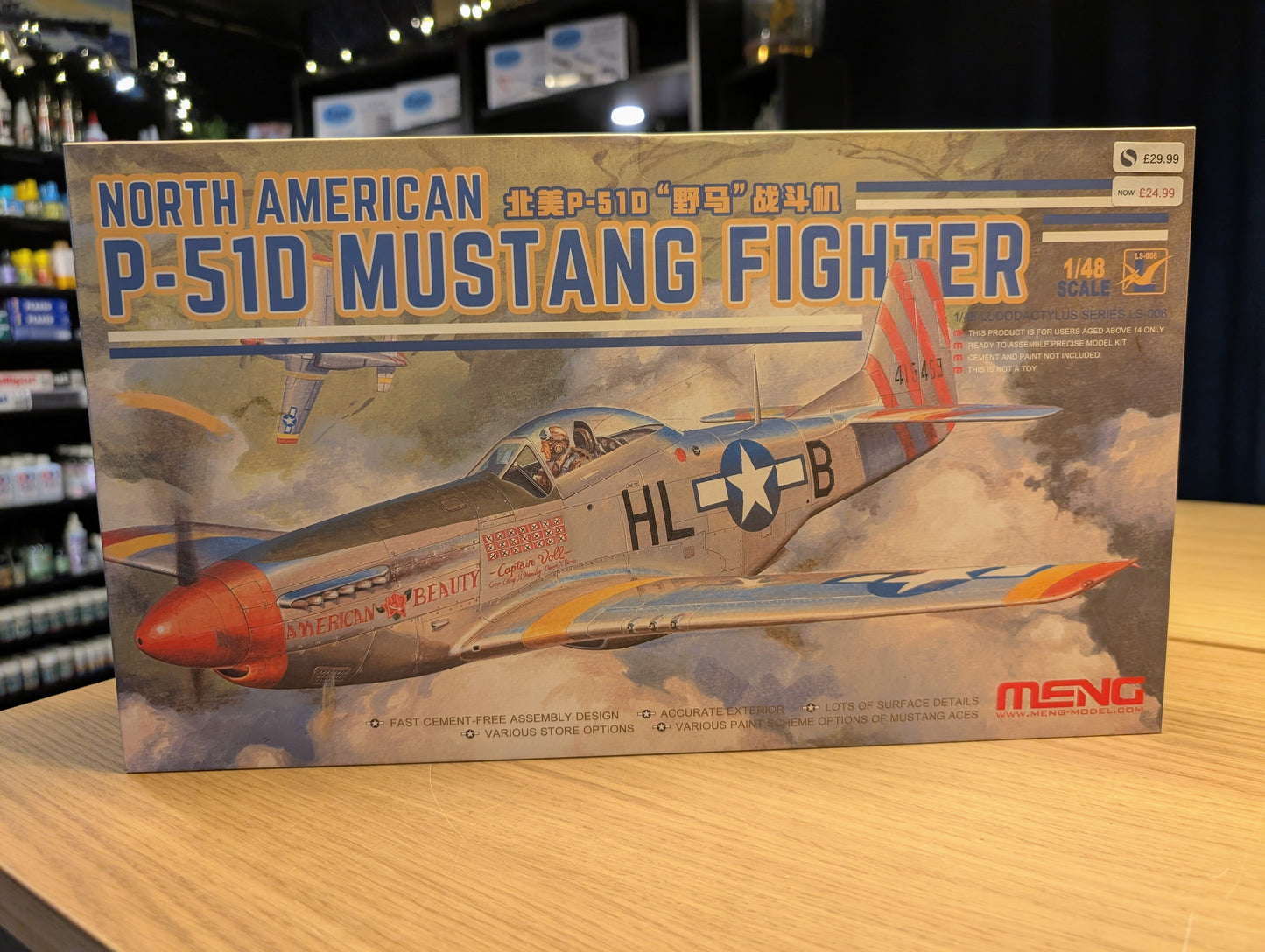 Meng  1/48 - US P-51D Mustang
