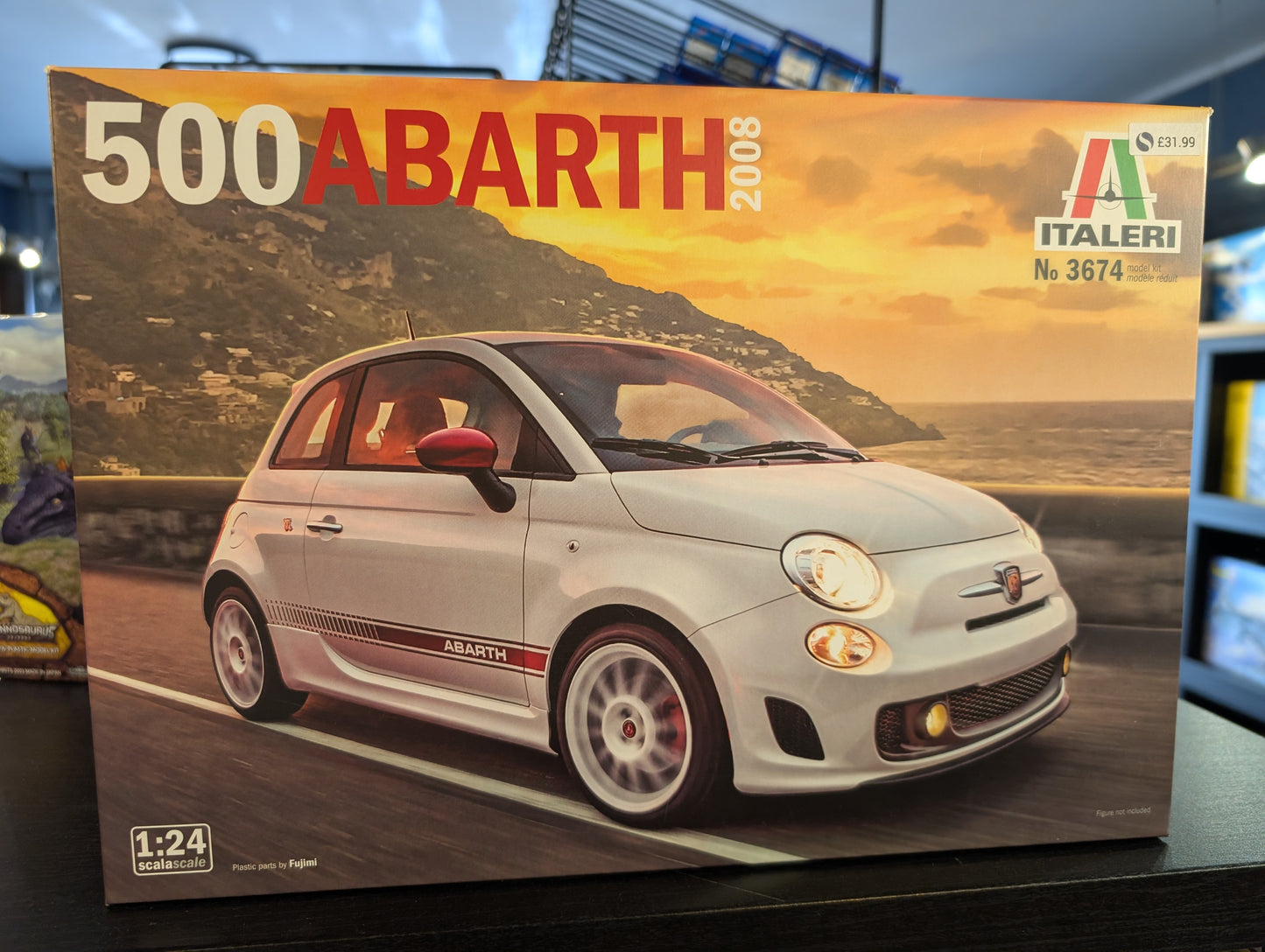 Italeri 1/24 Cars - Fiat 500 Abarth (2008) - 3674
