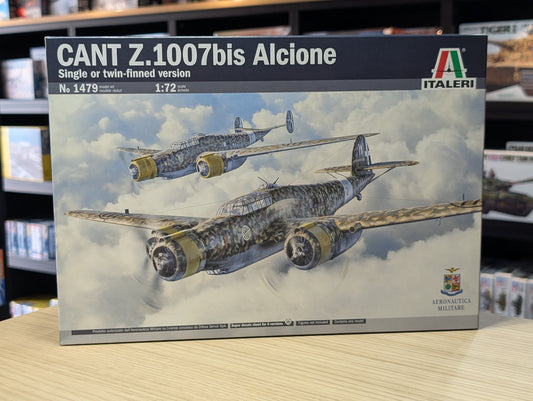 Italeri 1/72 Aircraft - CANT Z.1007 Alcione Bomber - 1479