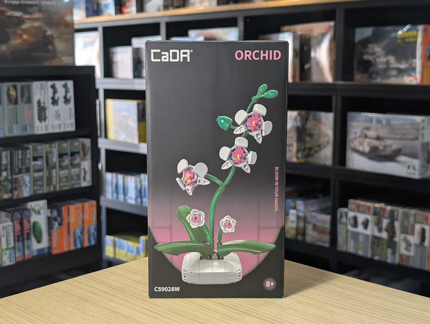 CaDA Creative - Orchid Building Block Planter - 237 pcs - C59028W