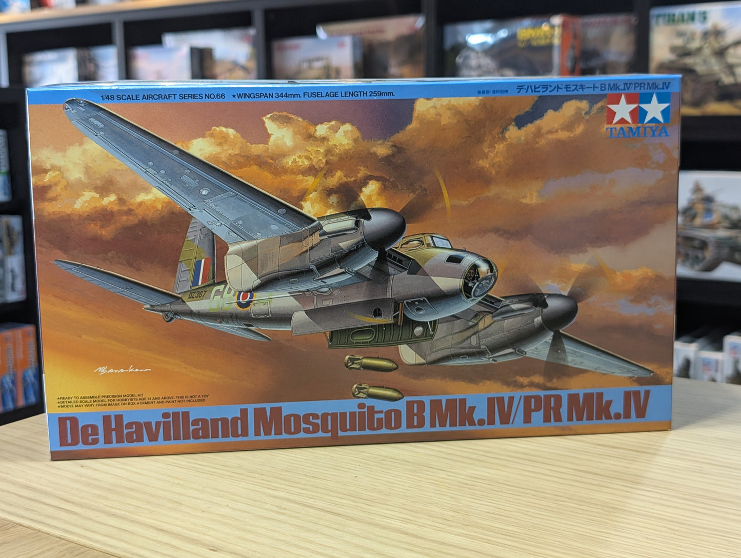 Tamiya 1/72 Aircraft - Mosquito B MK IV/PR Mk.IV - 60753