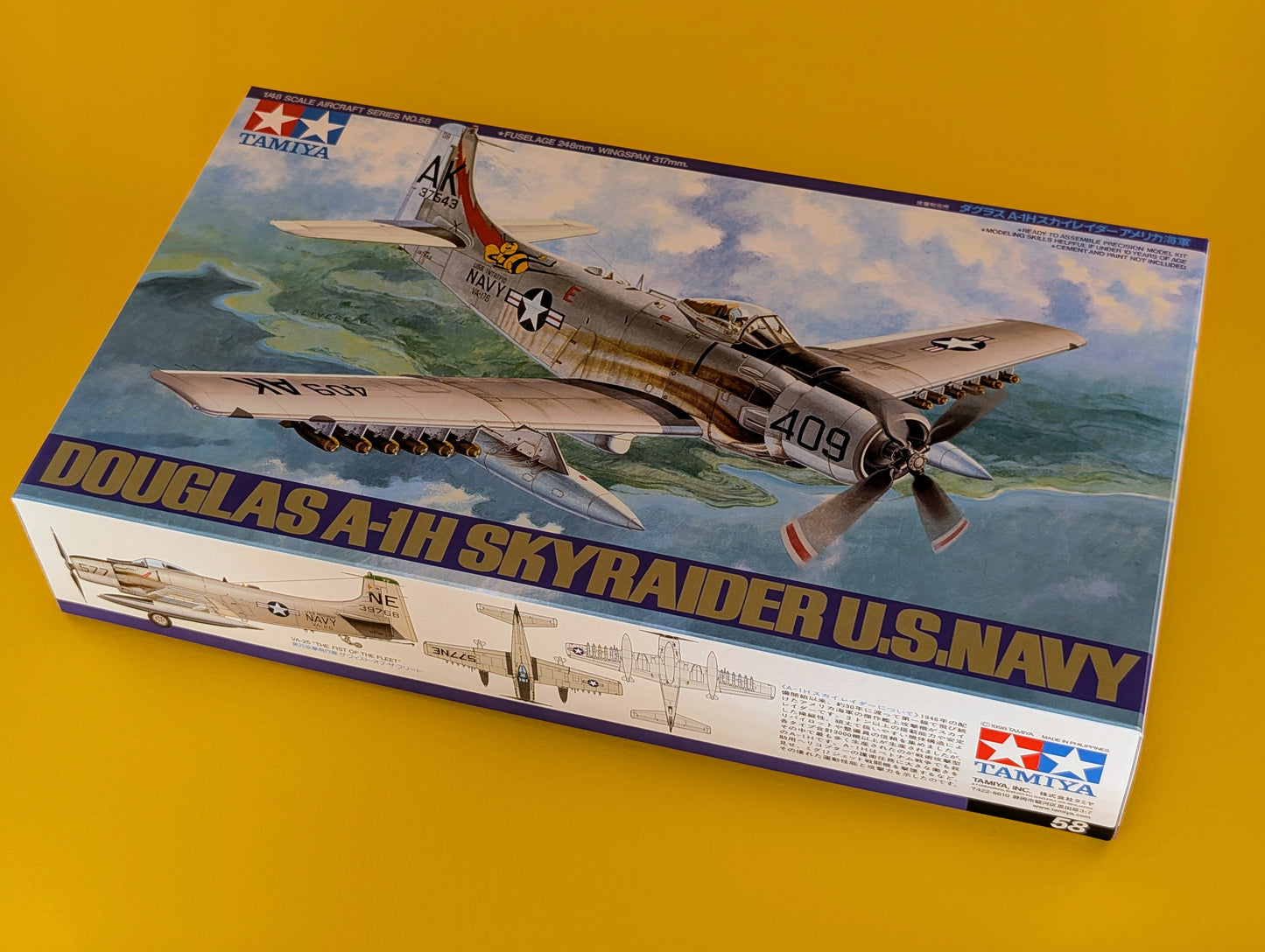 1/48 Tamiya - U.S. Navy Skyraider