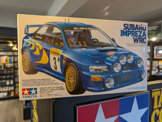 1/24 Tamiya - Subaru Impreza WRC Monte-Carlo 1998