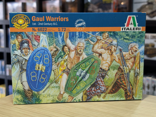 Italeri 1/72 Figures - Gaul Warriors 1st-2nd Century B.C. - 6022